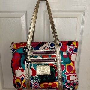 Coach Poppy Glam bag